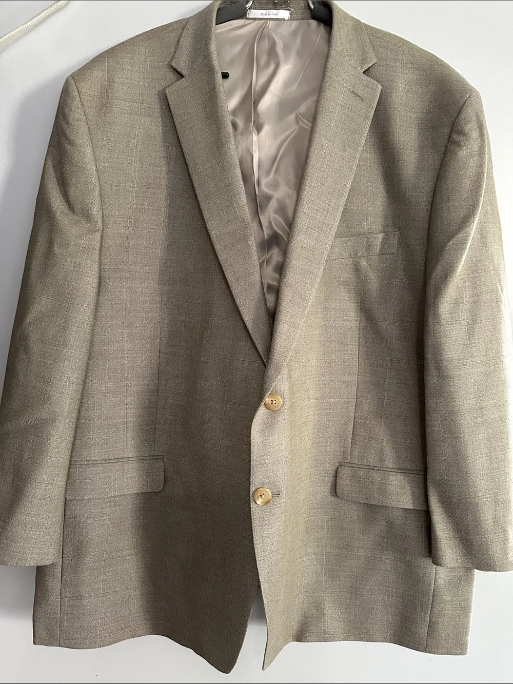 Lauren Ralph Lauren Men's Two-Button Sport Coat in Light Olive Green